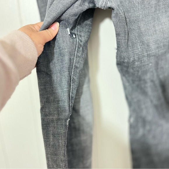 Lucky Brand 361 Vintage Straight Jeans Men’s  Gray  Size 31x32 Distressed - Picture 12 of 15